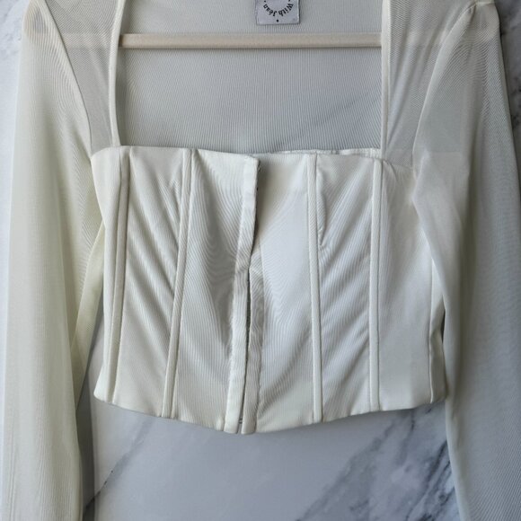 With Jean Corset Top (as seen on Hailey Beiber) - Picture 3 of 5